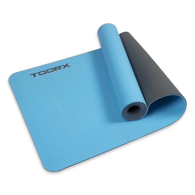Toorx Yoga Måtte Pro 6 mm. Blå/Grå