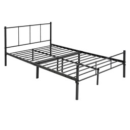 ML Design Metal Bed 120x200cm stålramme, sort