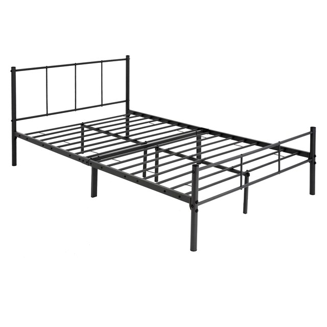 ML Design Metal Bed 120x200cm stålramme, sort