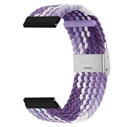 Flettet Elastik Armbånd Garmin VivoActive 5 - gradientpurple