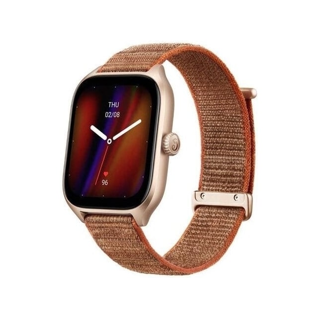 Amazfit GTS 4 Smartwatch, Autumn Brown