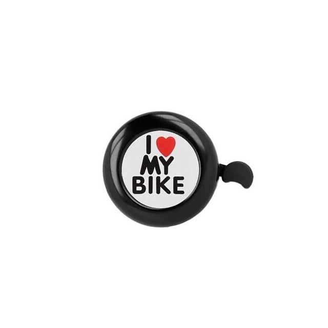 Ringeklokke til cykel - I love my bike