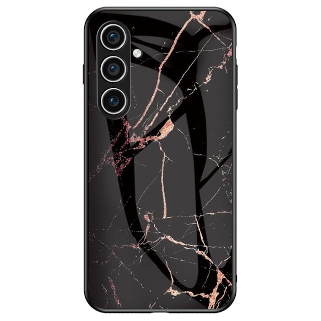 SKALO Samsung S24+ Marmor hærdet glas TPU Cover - #5