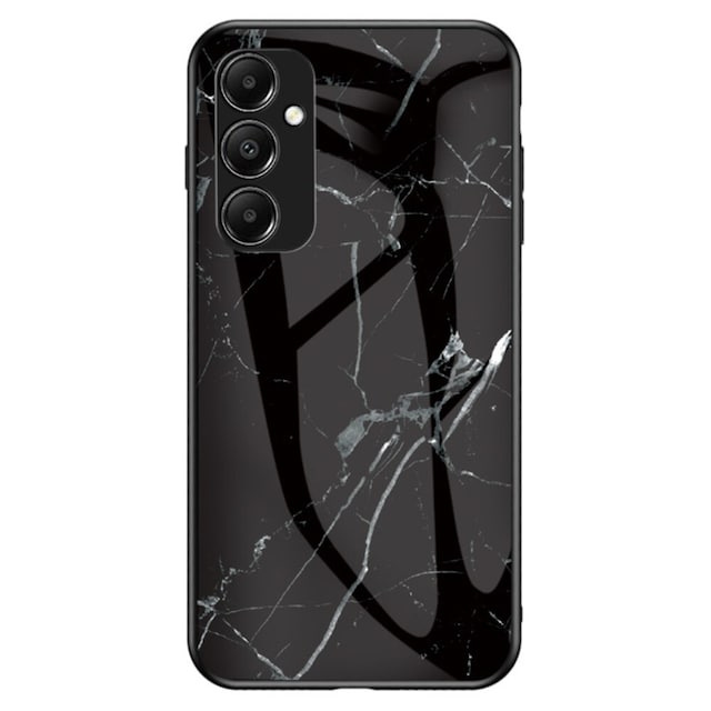 SKALO Samsung A05s 4G Marmor hærdet glas TPU Cover - #1