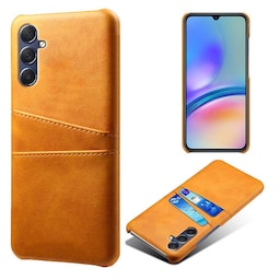 SKALO Samsung A05s 4G PU-læder Kortholder Cover - Lys brun