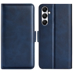 SKALO Samsung A05s 4G Premium Wallet Flip Cover - Blå