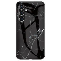 SKALO Samsung S24+ Marmor hærdet glas TPU Cover - #4