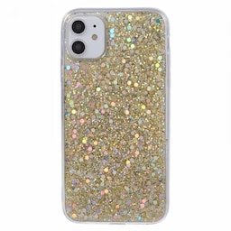 Nordic Covers iPhone 11 Cover Sparkle Series Citrine Gold