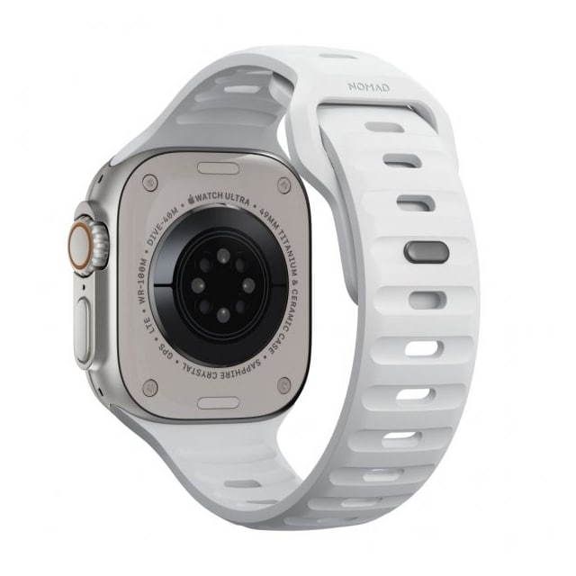 NOMAD Apple Watch 42/44/45mm/Apple Watch Ultra Armbånd Sport Band Hvid