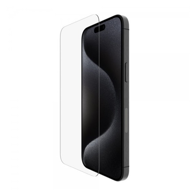 Belkin iPhone 15 Pro Max Skærmbeskytter ScreenForce UltraGlass 2