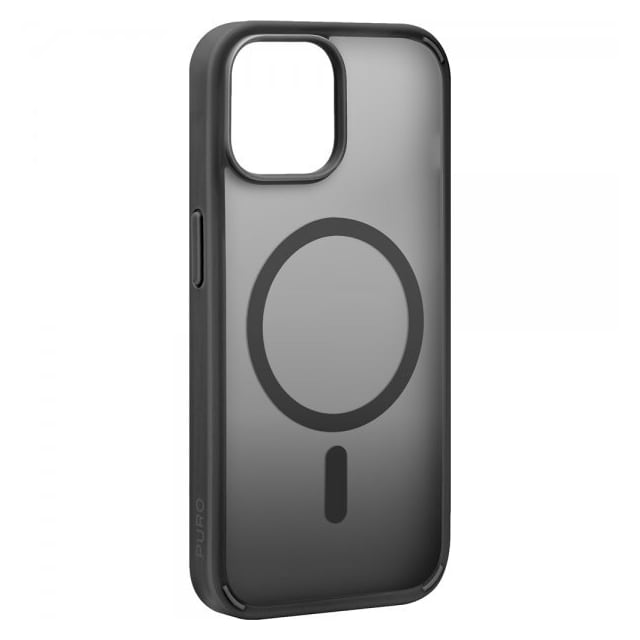 Puro iPhone 15 Cover Gradient MagSafe Sort