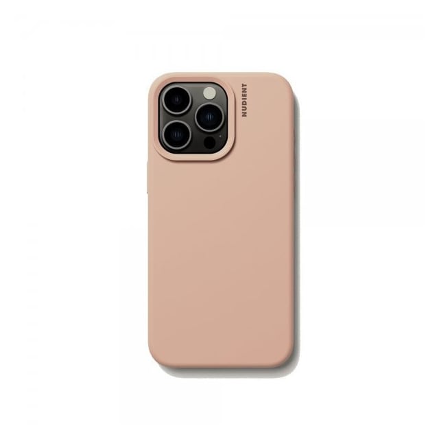 Nudient iPhone 15 Pro Max Cover Base Case Peach Orange