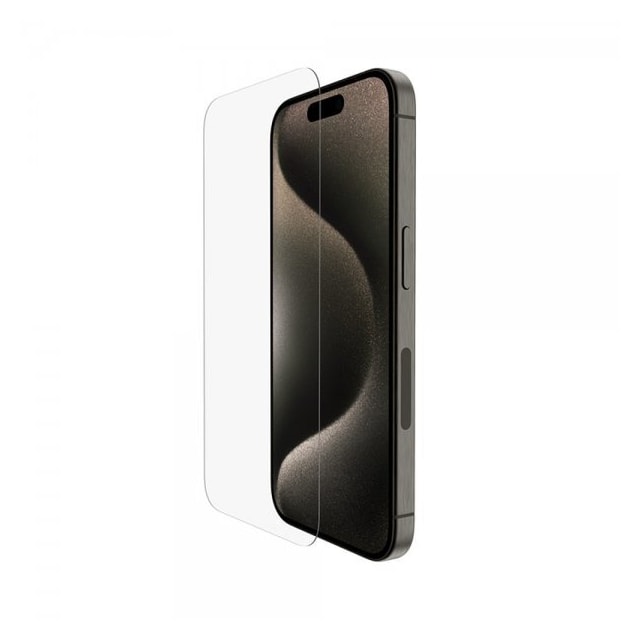 Belkin iPhone 15 Pro Skærmbeskytter ScreenForce UltraGlass 2