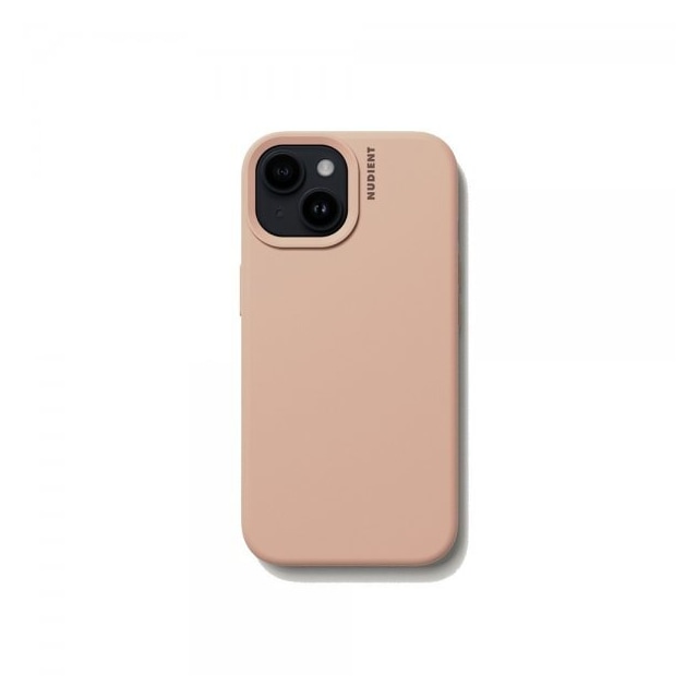 Nudient iPhone 15 Cover Base Case Peach Orange