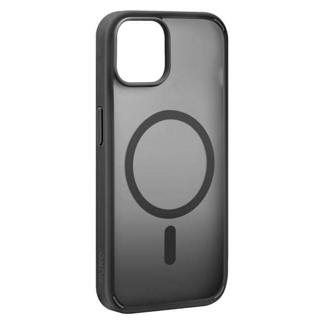 Puro iPhone 15 Plus Cover Gradient MagSafe Sort