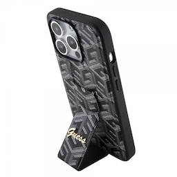 Guess iPhone 15 Pro Max Cover G Cube Grip Stand Sort