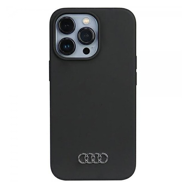 Audi iPhone 13/iPhone 13 Pro Cover Silikoni Sort