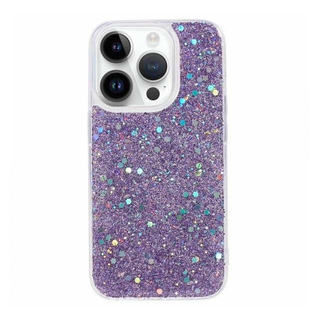 Nordic Covers iPhone 15 Pro Max Cover Sparkle Series Lilac Purple