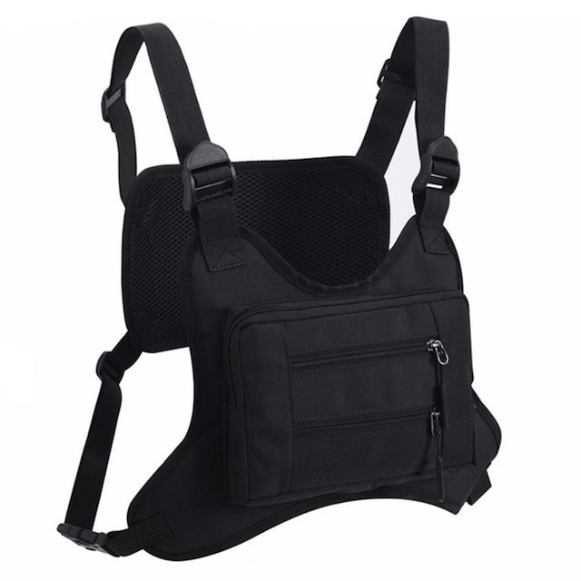 Tactical Vest Bag Vandtæt brystmavetaske med flere lommer