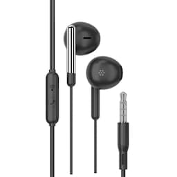 TIANSTON 3,5 mm AUX in-ear hovedtelefoner ledning med mikrofon