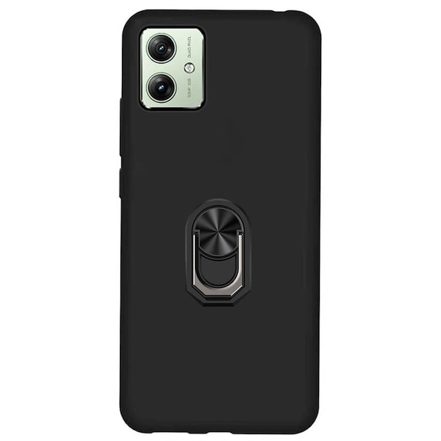 TPU ringcover Motorola Moto G54 - Sort