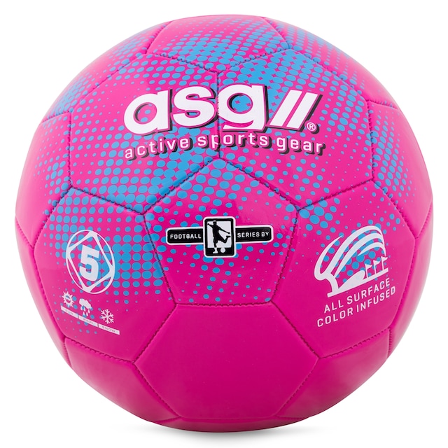 ASG Fodbold Pink/Blå str. 5