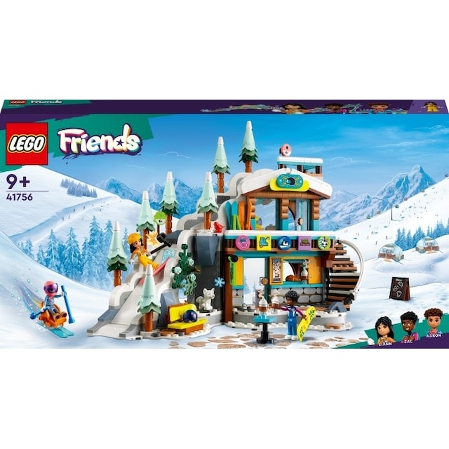 LEGO Friends 41756 - Skidbacke och vinterkafé