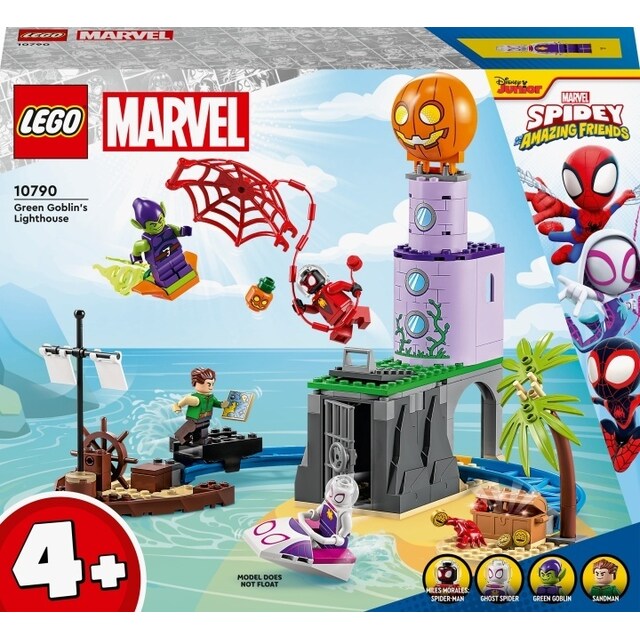 LEGO Super Heroes Spidey 10790 - Team Spidey at Green Goblin s Lighthouse