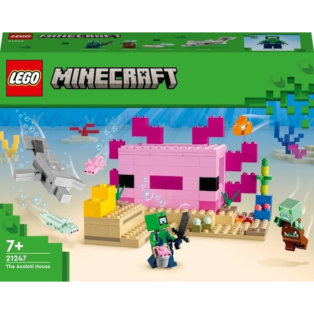 LEGO Minecraft 21247 - The Axolotl House