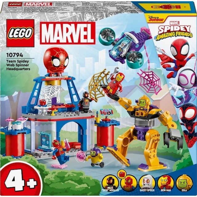 LEGO Super Heroes Marvel 10794  - Team Spidey Web Spinner Headquarters