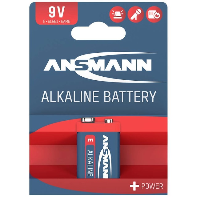 Ansmann 1515-0000 9 V-blokbatteri 1 stk
