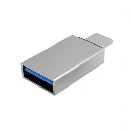 Superhurtig adapter USB C til USB 3.0 sølv