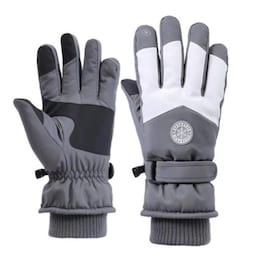 Vinter ski touch screen varme handsker til kvinder Grå