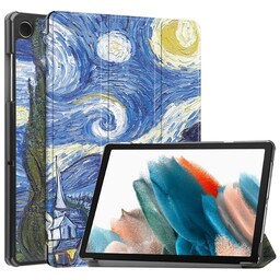 Trifoldet stativetui til Samsung Galaxy Tab A9+ 11"" - Painting