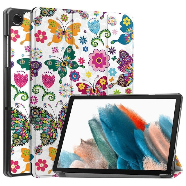 Trifoldet stativetui til Samsung Galaxy Tab A9+ 11"" - Butterflies