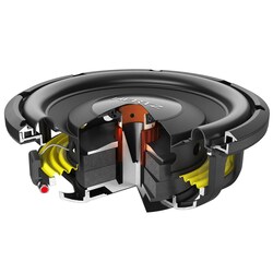 Mille Pro Shallow subwoofer 10#34:250mm 2 ohm 1000w