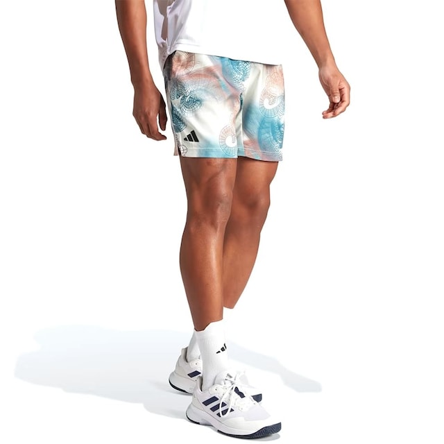 Adidas Tennis Us Series Printed Ergo Short 7"", Padel og tennisshorts herrer