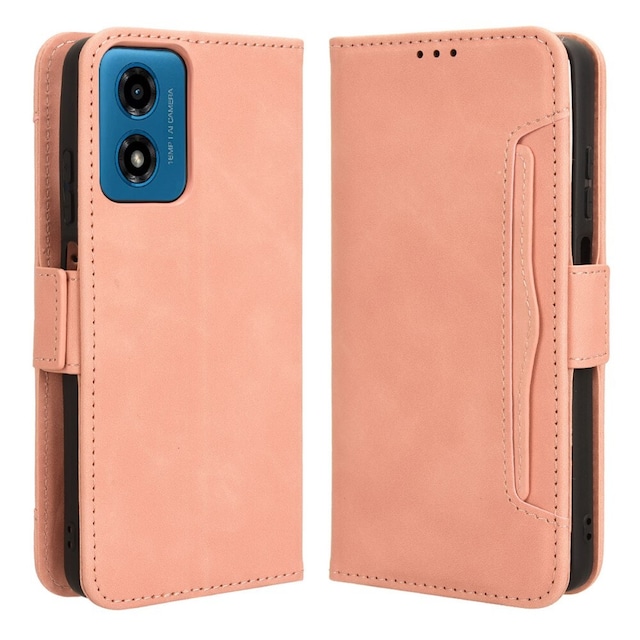 SKALO Motorola Moto G04 6-RUM Pungetaske - Pink