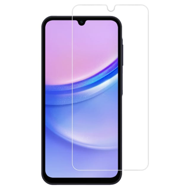 2-PAK SKALO Samsung A15 4G Hærdet Glas Skærmbeskyttelse