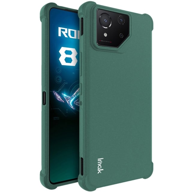 IMAK Asus ROG Phone 8 Pro 5G Ekstra stærk TPU-cover - Grøn