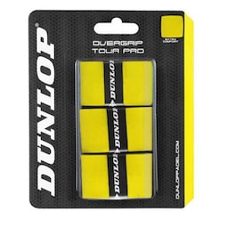 Dunlop Tour Pro Overgrip Gul (Padel) - 3-pak