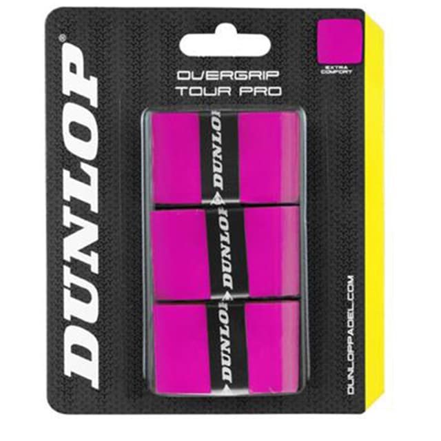 Dunlop Tour Pro Overgrip Pink (Padel) - 3-pak