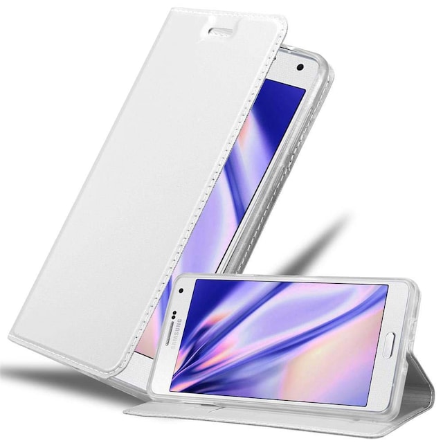 Cover Samsung Galaxy A7 2015 Etui Case (Sølv)
