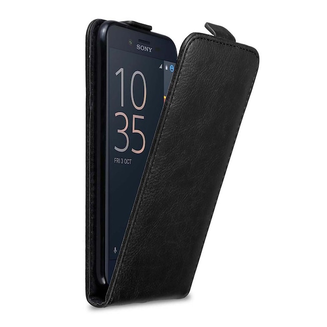 Sony Xperia X COMPACT Pungetui Flip Cover (Sort)