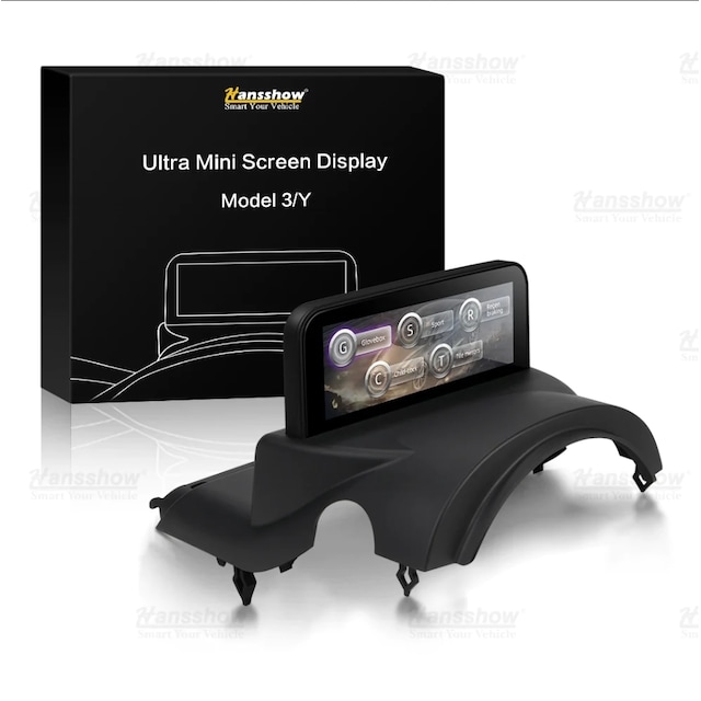 Ultra mini instrument skærm 4.6#34: - Tesla 3/Y