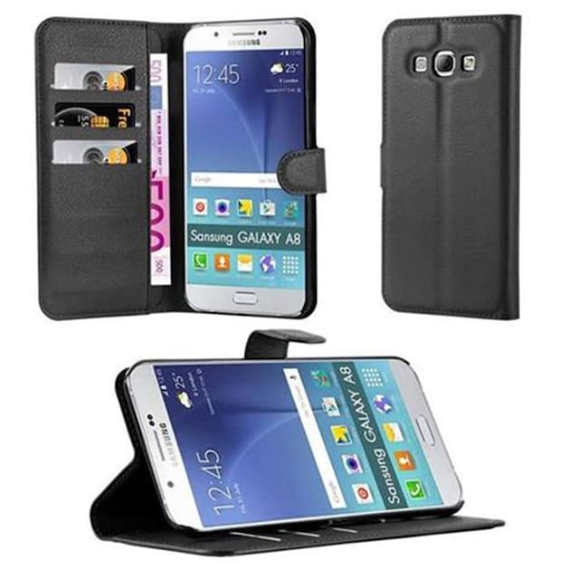 Samsung Galaxy A8 2015 Pungetui Cover Case (Sort)