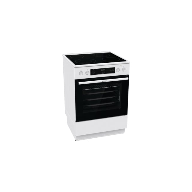 Gorenje keramisk komfur GEC6D60WPB - brugt