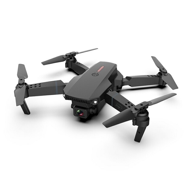 E88 Pro RC Drone med to kameraer dobbelt batterier