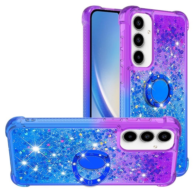 YB Quicksand Series-8 til Samsung Galaxy A35 TPU Cover Glitter