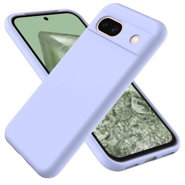 Liquid silikone cover Google Pixel 8a - Lavendel